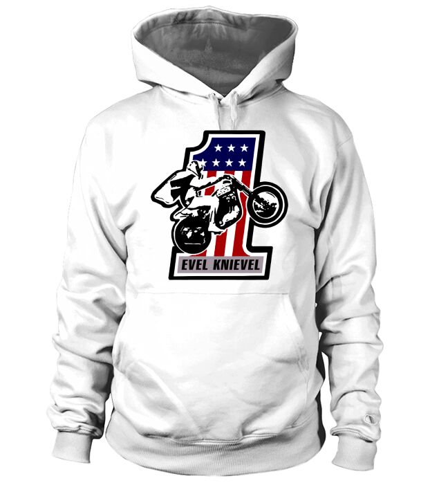 One Evel Knievel Hoodie Unisex