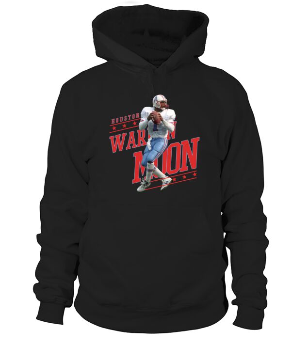 Warren No.1 Houston Football Moon Hoodie Unisex