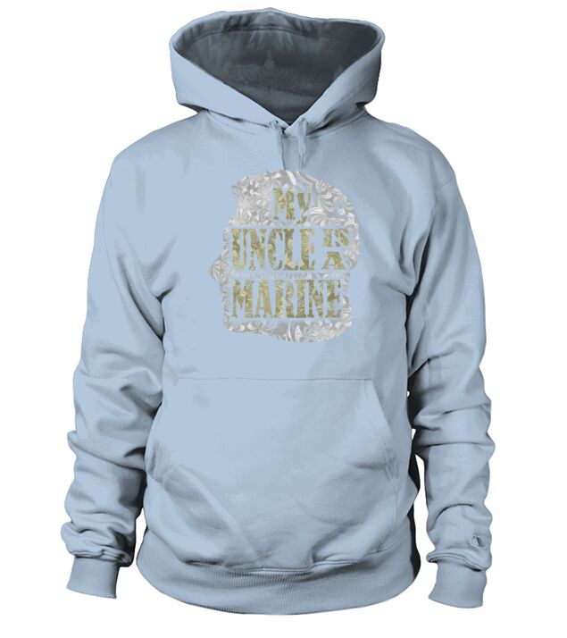 My uncle is a marine landing operations veteran Men's Hoodie