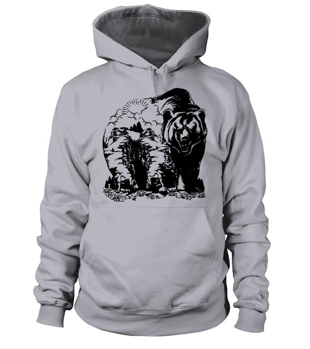 Mountain Bear Men's Hoodie