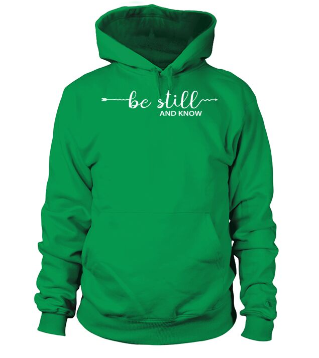 Be Still And Know That I Am God Psalm 4610 Men's Hoodie
