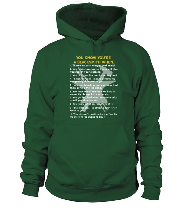 Blacksmith tshirt you know you are Blacksmith Hoodie Unisex