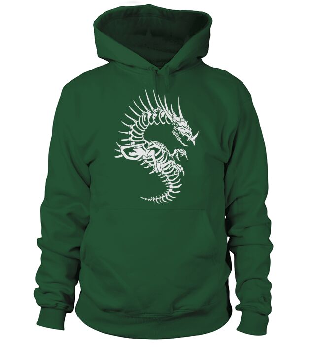 Dragon skeleton Men's Hoodie