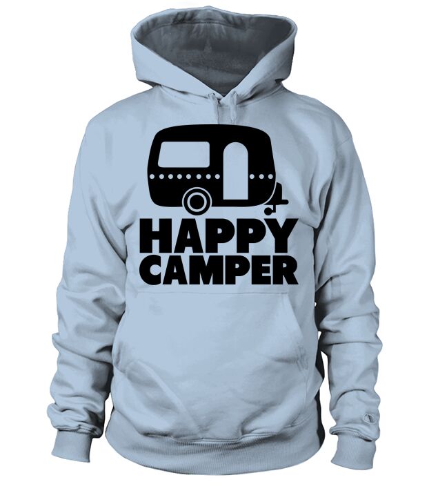 happy camper Men's Hoodie