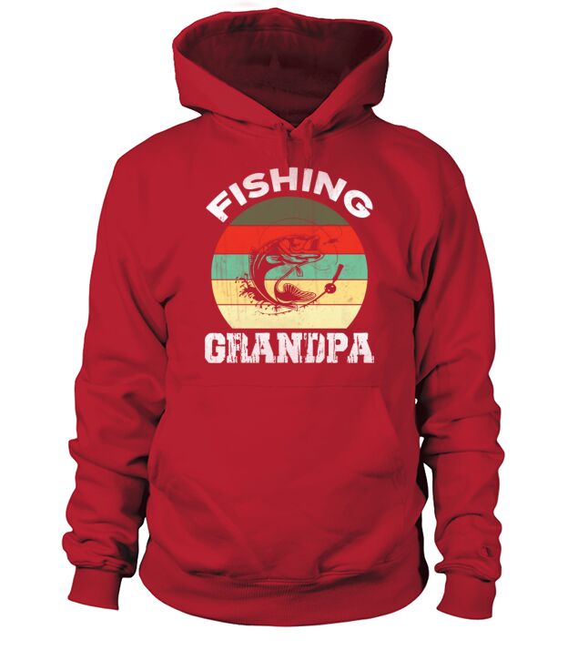 Fishing Grandpa Men's Hoodie