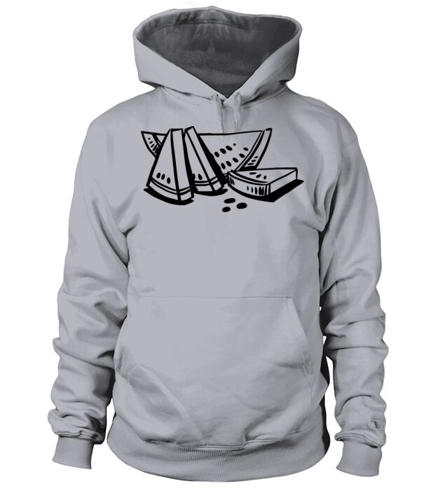 watermelon pieces Men's Hoodie