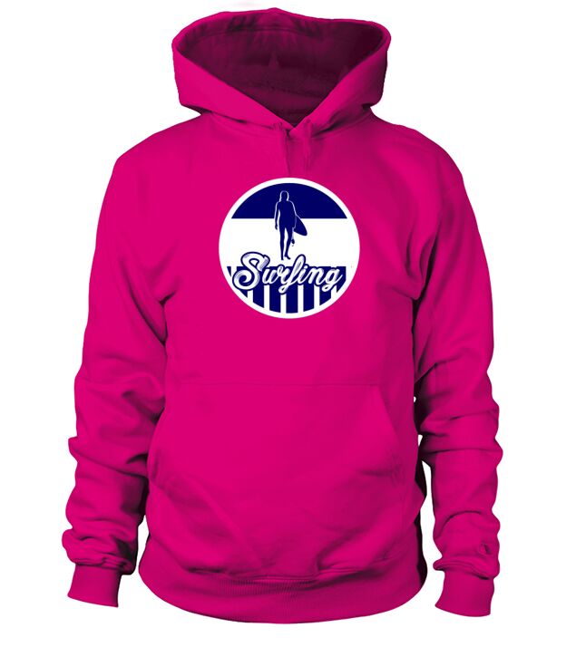 Surfing Girl Men's Hoodie