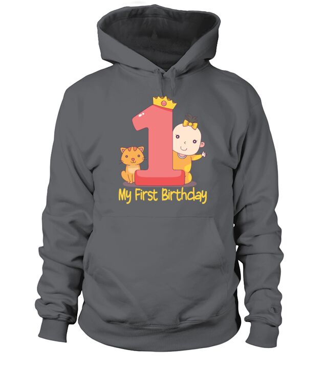 Birthday Baby - 1st Birthday Men's Hoodie