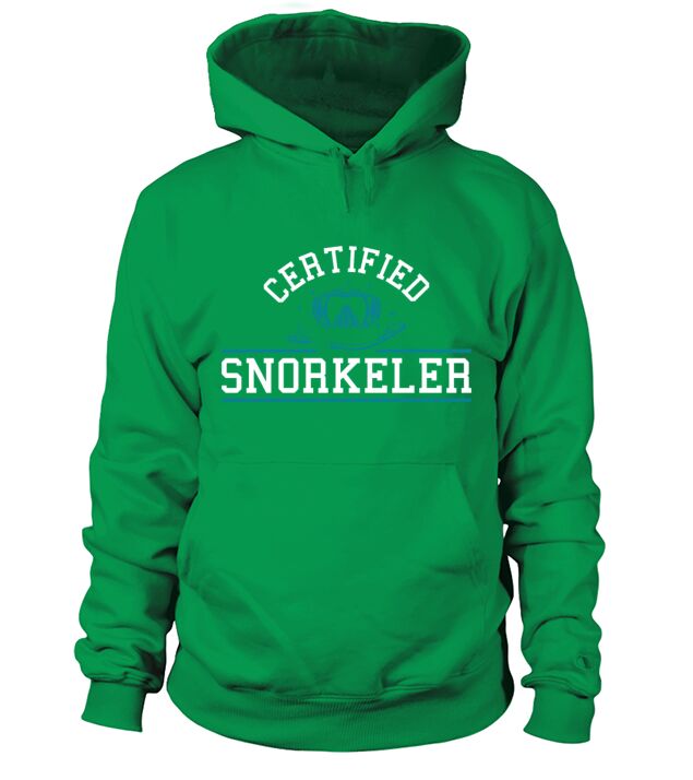 Snorkeling Snorkeler Hoodie Unisex