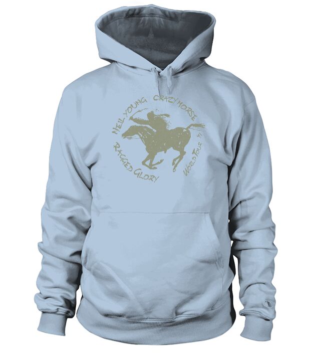 Neil Yuong Crazy Horse Hoodie Unisex