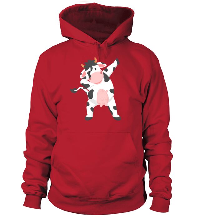 dabbing cow Men's Hoodie
