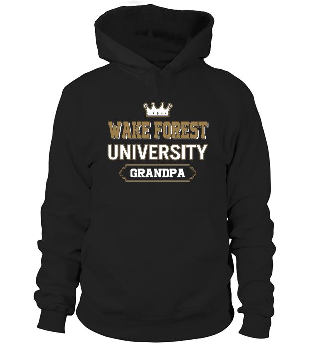Wake Forest University Grandpa Great Gift For Grandparents Hoodie Unisex