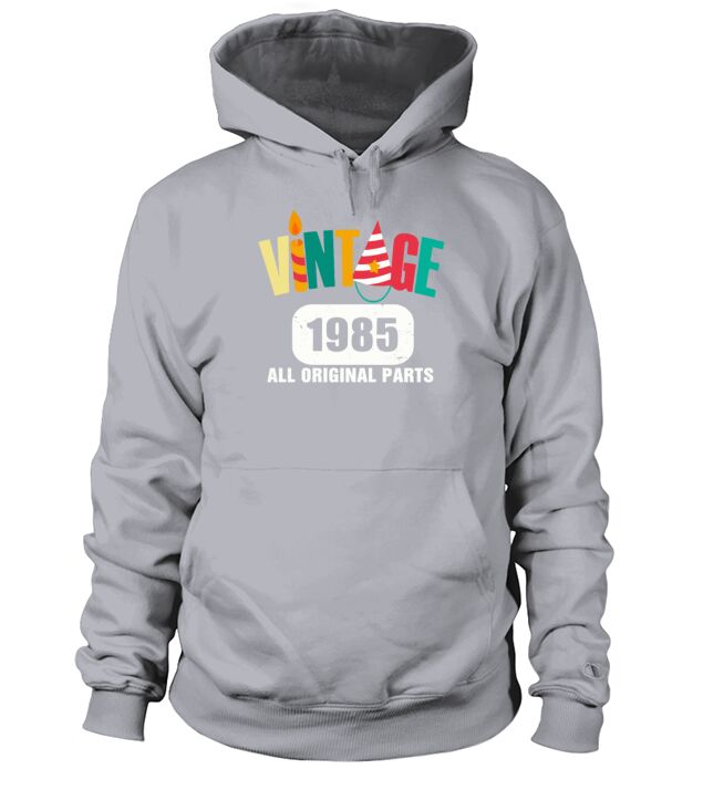 Vintage 1985 All Original Parts Men's Hoodie