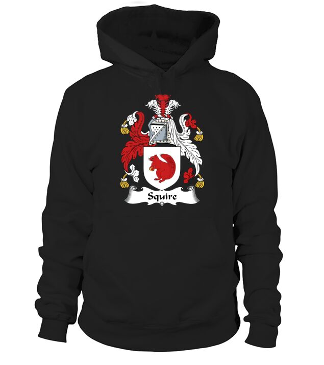 Squire Family Crest British Family Crests Hoodie Unisex