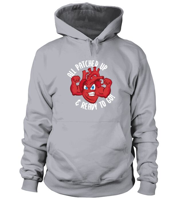 Open Heart Surgery Recovery Post Bypass Rehab Support Gift Hoodie Unisex