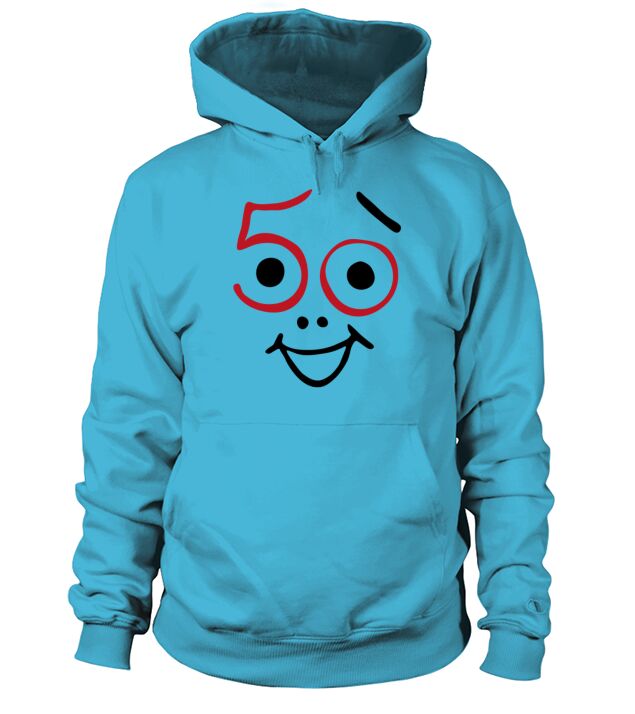 50th Birthday smile Men's Hoodie