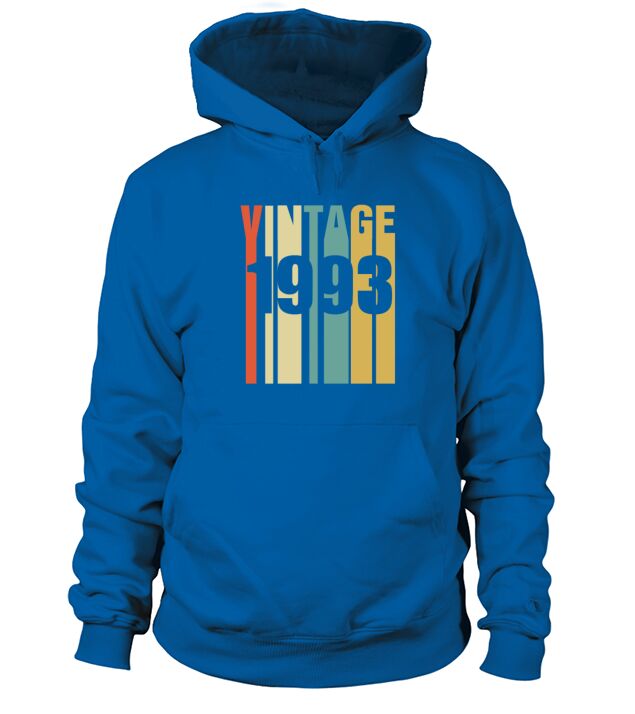Vintage 1993 Retro Men's Hoodie