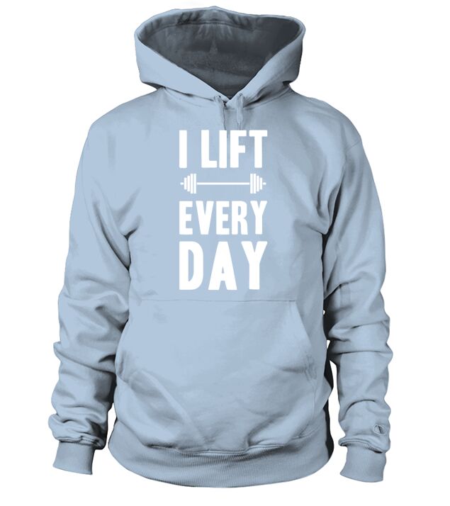 Gym fit lift weights gift idea muscles workout Men's Hoodie