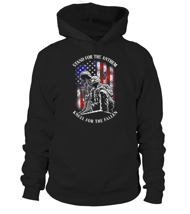 STAND FOR THE ANTHEM - MEMORIAL - MILITARY Hoodie Unisex
