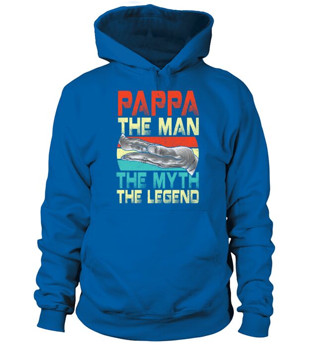 Vintage Papa Man Myth Legend Shirt Daddy Father Shirt Hoodie Unisex