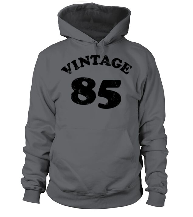 Vintage 85 Year Old Shirt 85Th Birthday Men's Hoodie