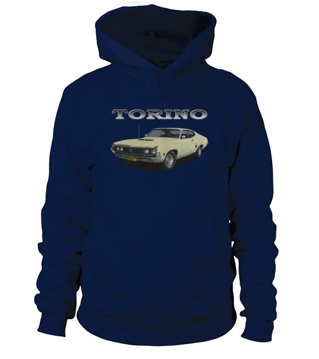 1970 Ford Torino Cream Hoodie Unisex