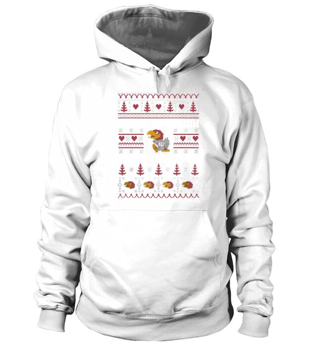 Kansas Jayhawks - Ugly Christmas Hoodie Unisex