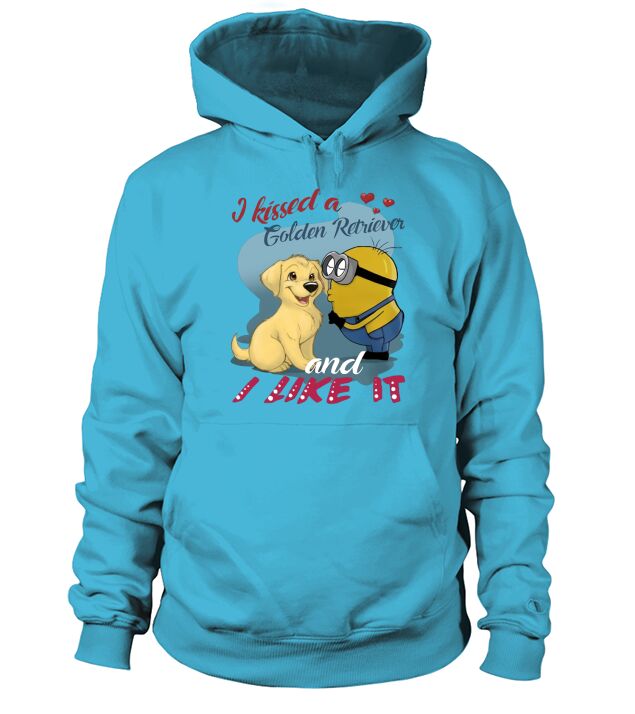 I Kiss A Golden Retriever And I Like It Hoodie Unisex