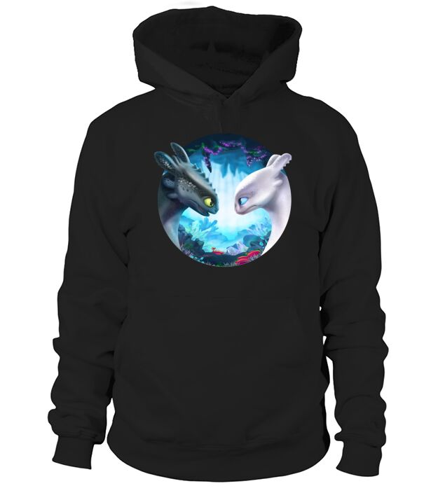 Toothless And Light Fury Hoodie Unisex