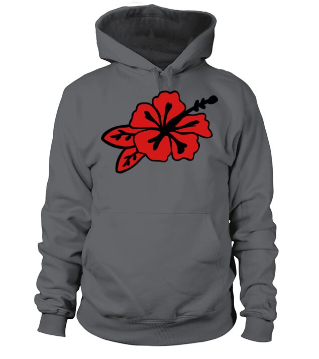 Exotic Hibiscus Flower Men's Hoodie
