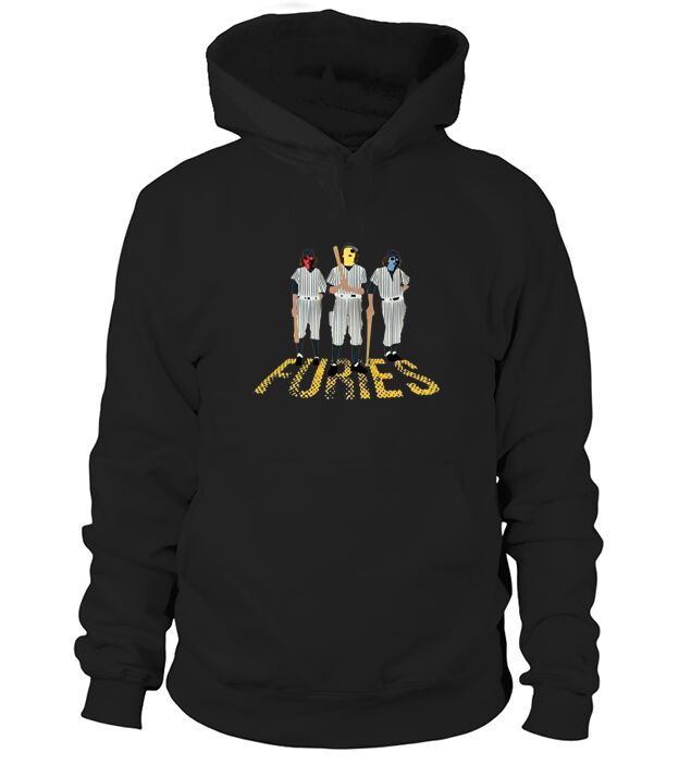 Baseball Furies Minimalist 70s Graphic Hoodie Unisex