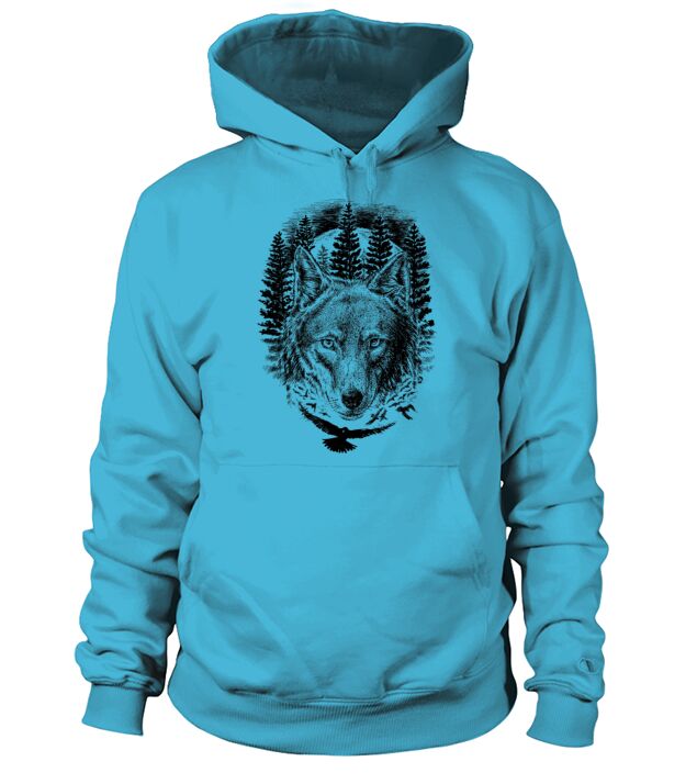 AD Wolf Men's Hoodie