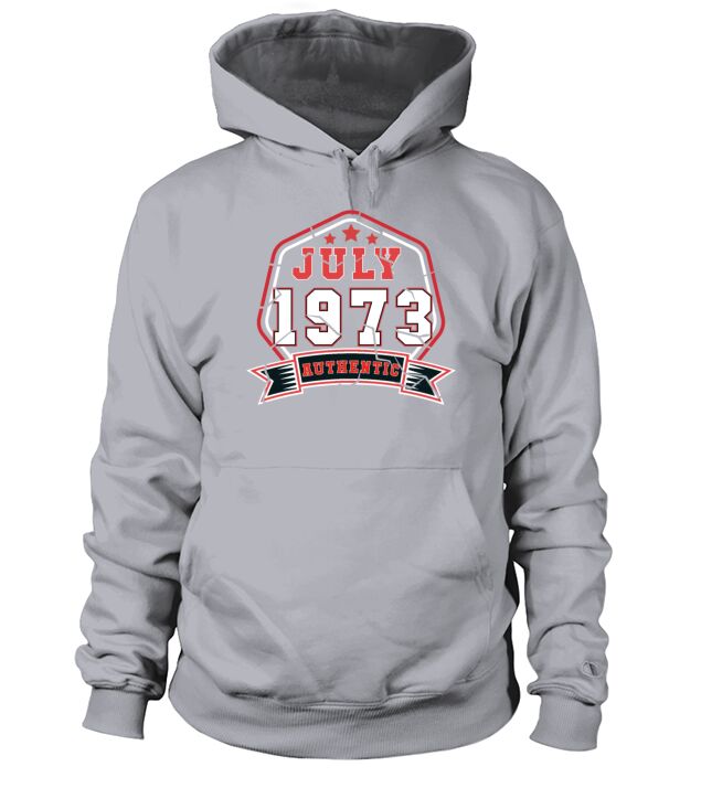 July 1973 Vintage Gift Idea Men's Hoodie