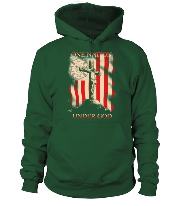 ONE NATION UNDER GOD SHIRT Men's Hoodie