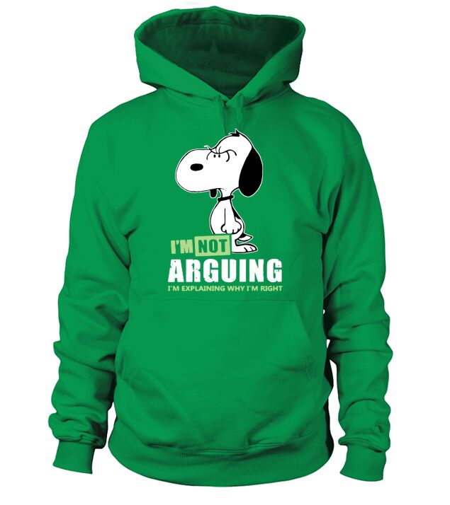 Snoopy Arguing Hoodie Unisex