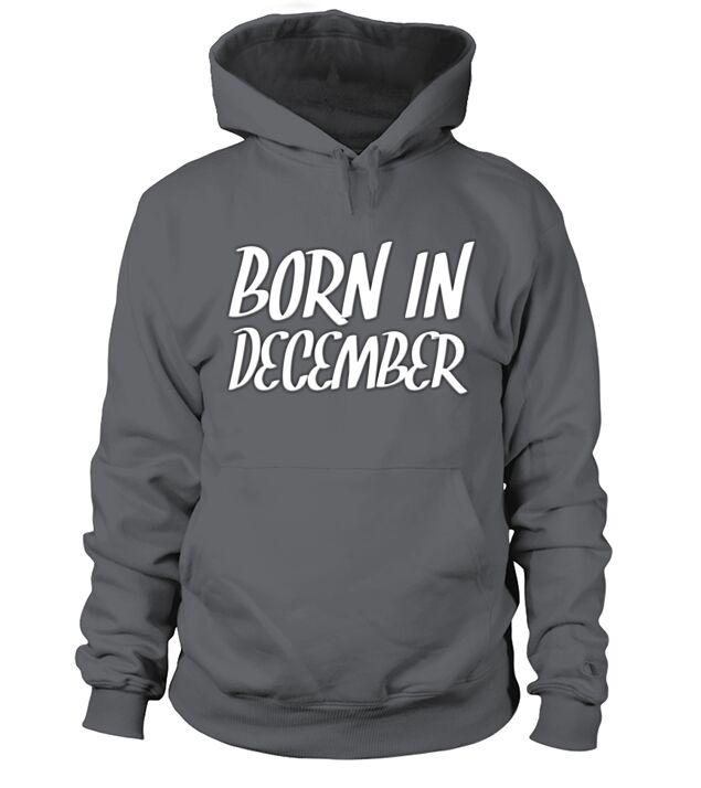 Born In december Men's Hoodie