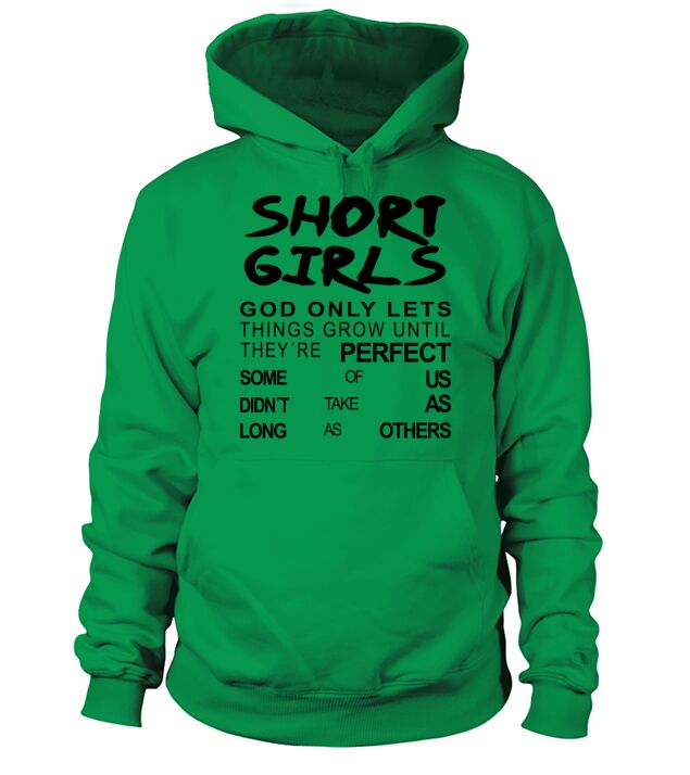 SHORT GIRLS FUNNY QUOTE FOR WOMEN GIRLS MOTHER MOM Men's Hoodie