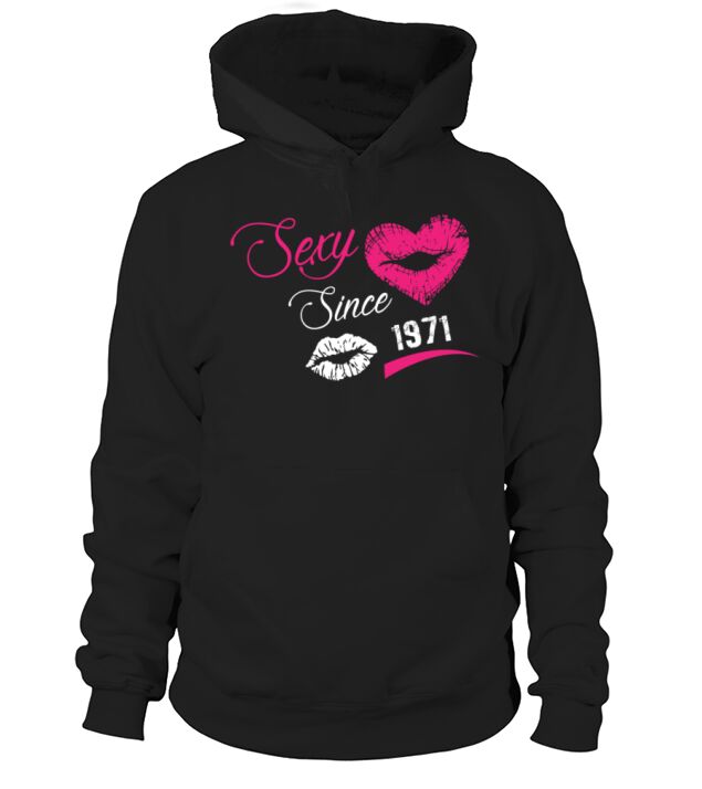 Birthday Shirts For Womens 1971 Hoodie Unisex