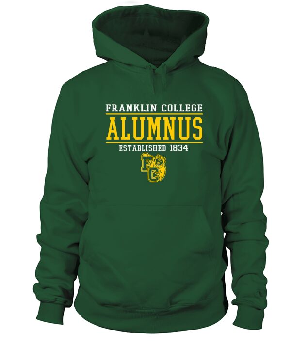 Franklin college Alumnus establised 1834 Hoodie Unisex