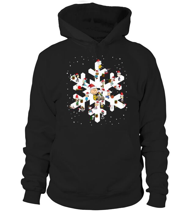 Peanuts Snowflakes Christmas shirt Hoodie Unisex