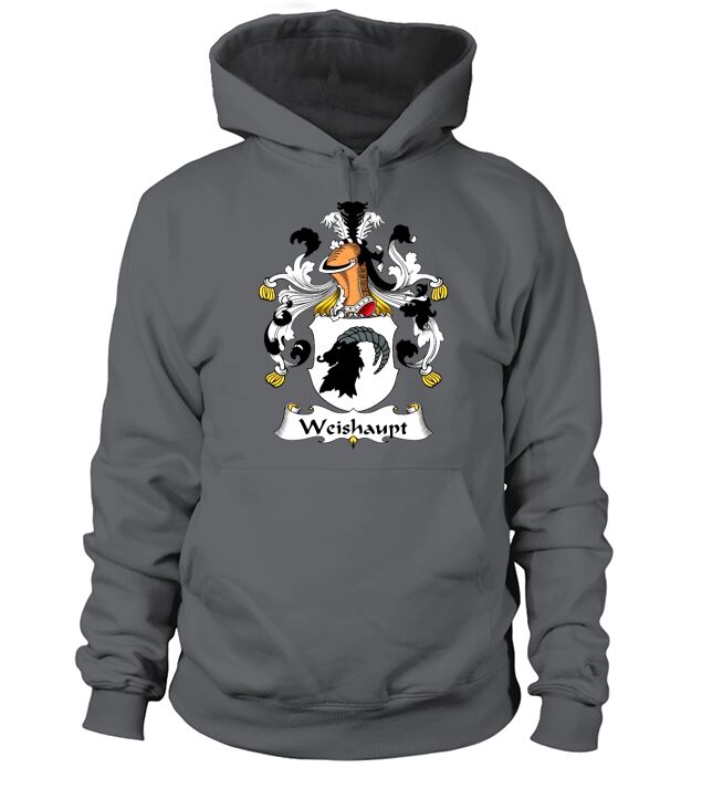 Weishaupt Family Crest German Family Crests Hoodie Unisex