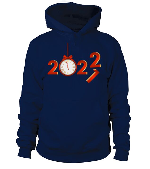 2022 new year design 2 Men's Hoodie