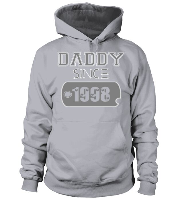 Daddy Since Tag 1998 Happy Fathers Day Men's Hoodie