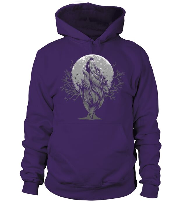 Werewolf Wolf Full Moon Gifts Men's Hoodie