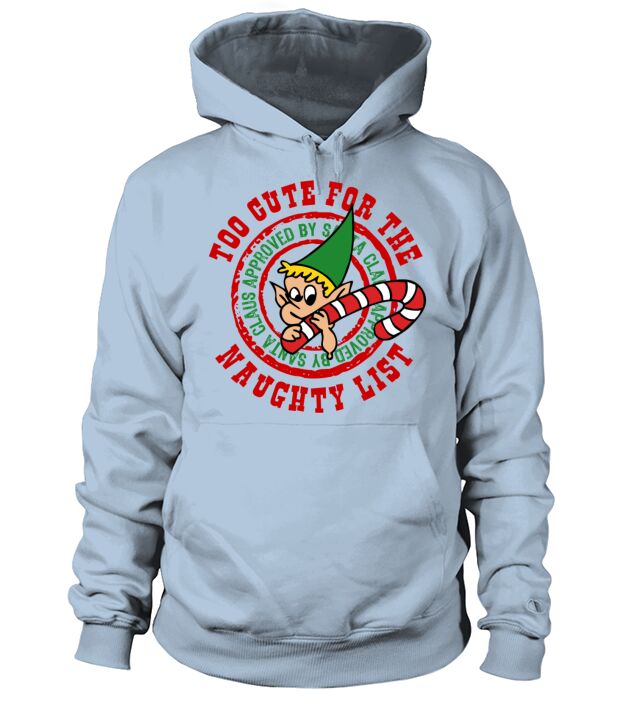 Too Cute Naughty List Men's Hoodie