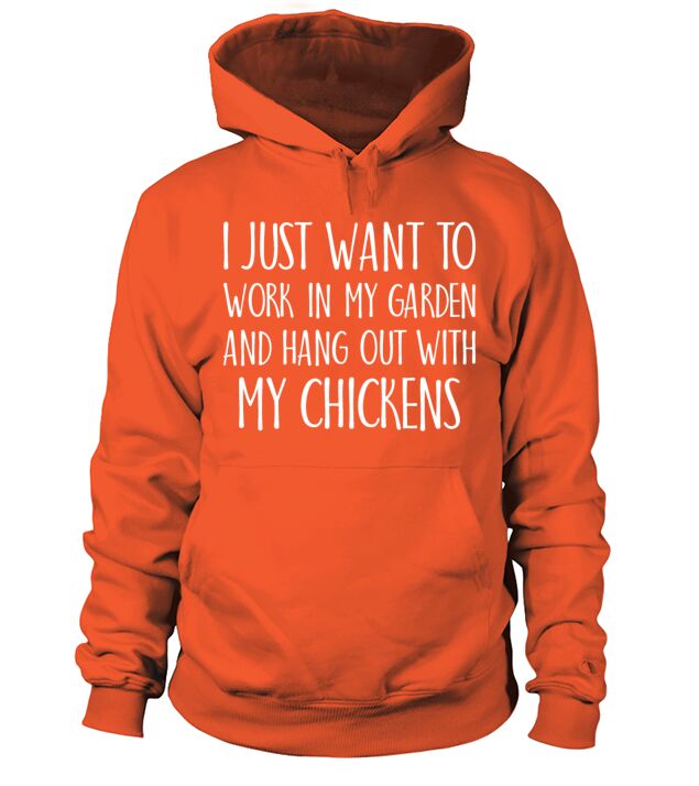 I just want to work in my garden gardener Men's Hoodie