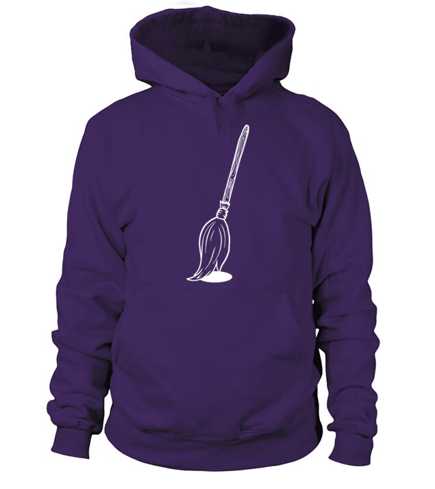 witches broom Men's Hoodie