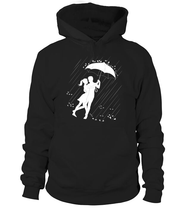 Couple under the Umbrella Men's Hoodie