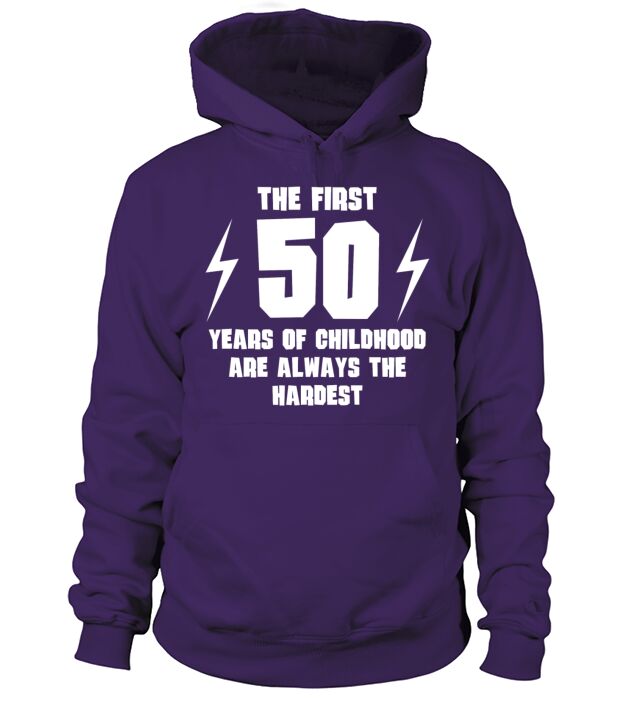The First 50 Years Of Childhood Men's Hoodie