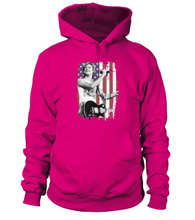 Bryan Adams American Flag Hoodie Unisex